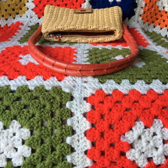 💖SUPER CUTE💖Elaine Turner woven Raffia Handbag - Picture 8 of 8